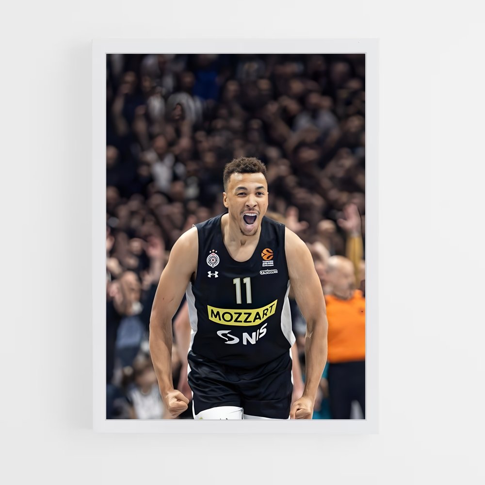 Poster Fast Break – affiche Basketball (vue 3)